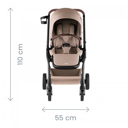 Britax Rio Stroller - Teak | Birth to 4 years | 0 - 22KG